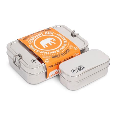 amazon metal elephant box|elephant box lunch.